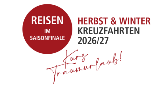 Angebote für Kreuzfahrten zum Jahresende 2026